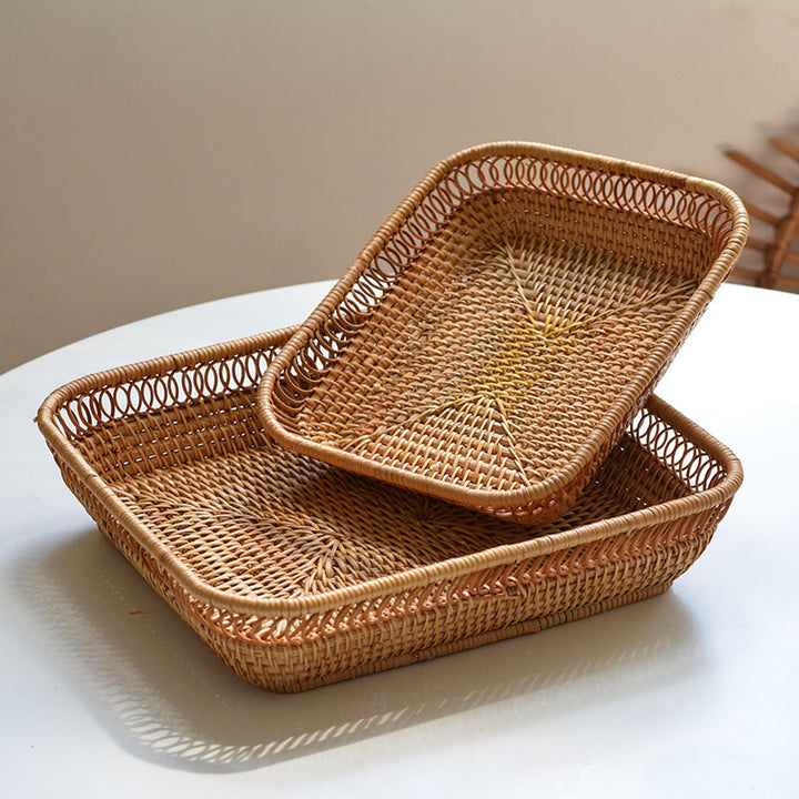 Handmade square basket Bowlift