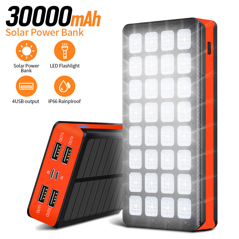 Solar Power Bank with High Capacity Bowlift