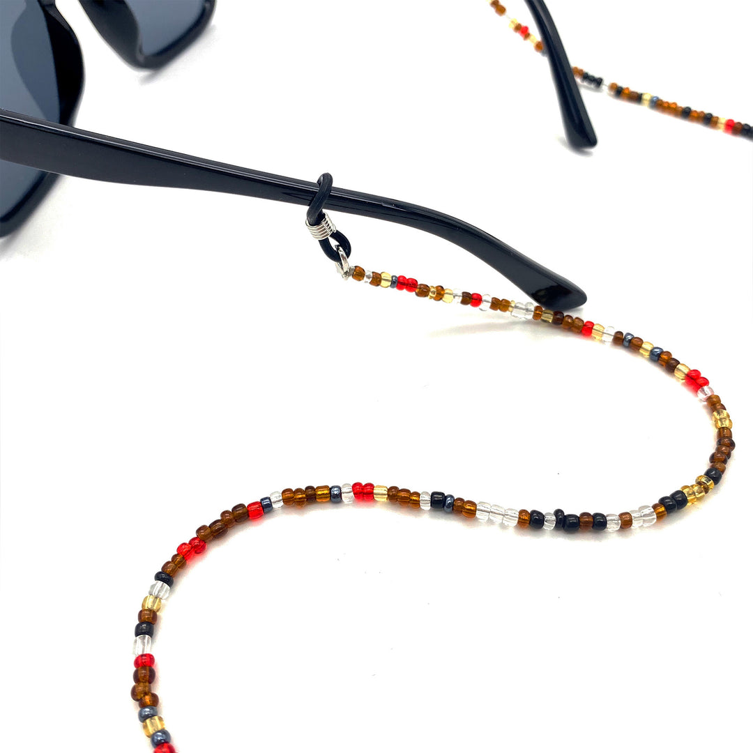Beaded Eyewear Retainer Chain Bowlift