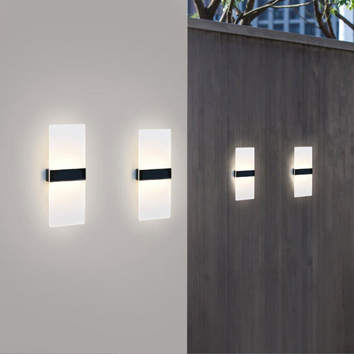 BowLift | LumaZen Solar LED Wall Lamp | Weatherproof | Solar Powered Outdoor Lighting | Garden & Patio Decor