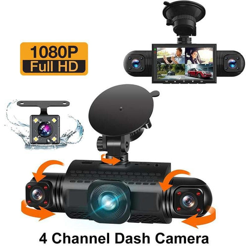 BowLift | 4 Channel FHD Dash Cam