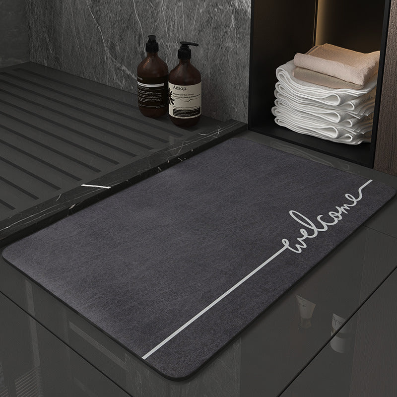 Soft and Absorbent Bathroom Mat Bowlift