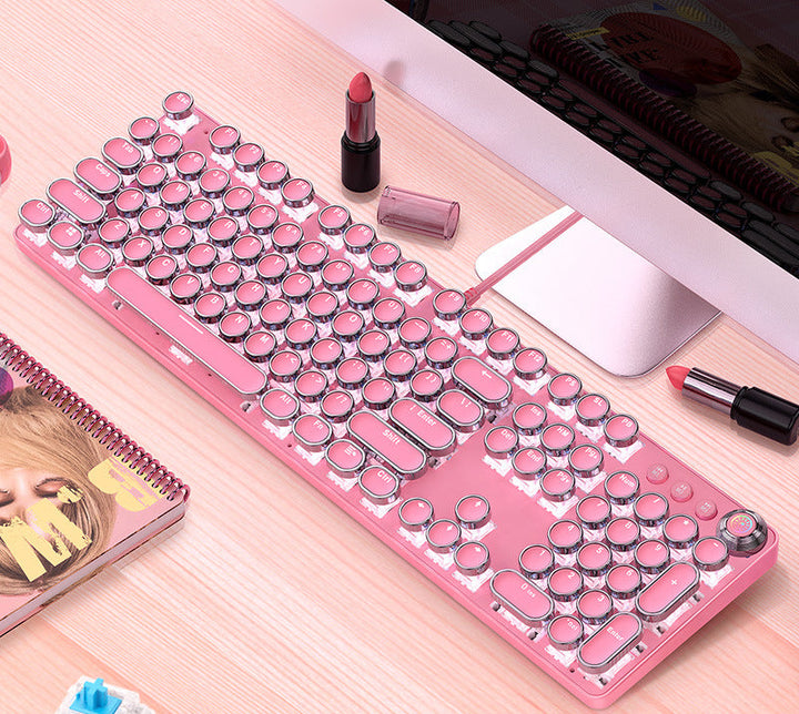 Retro Typing Keyboard Bowlift