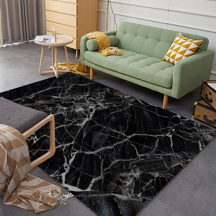 BowLift | Colorful Relaxation Area Rug Cotton Blend Cartoon Pattern Indoor Rug Machine Washable Non-Slip Rug for Décor