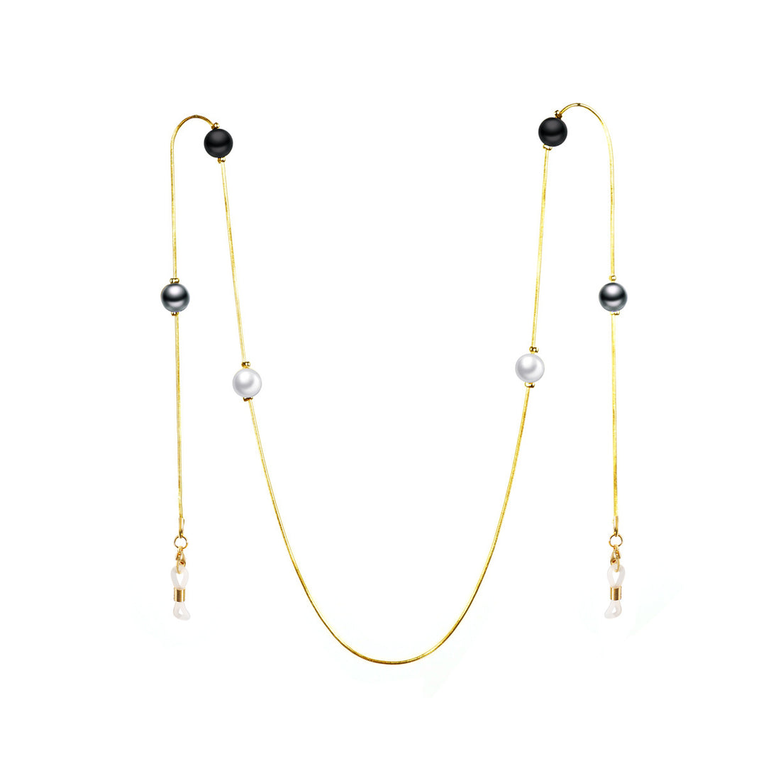 Elegant Double-Strand Eyewear Chain Bowlift