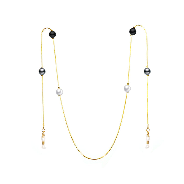 Elegant Double-Strand Eyewear Chain Bowlift