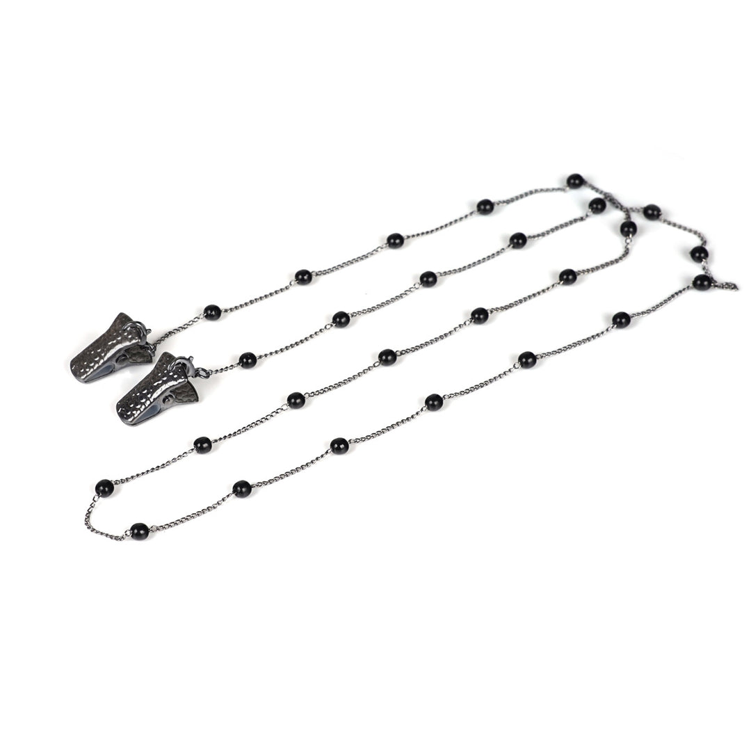 Beaded Eyewear Chain with Unique Charm Bowlift