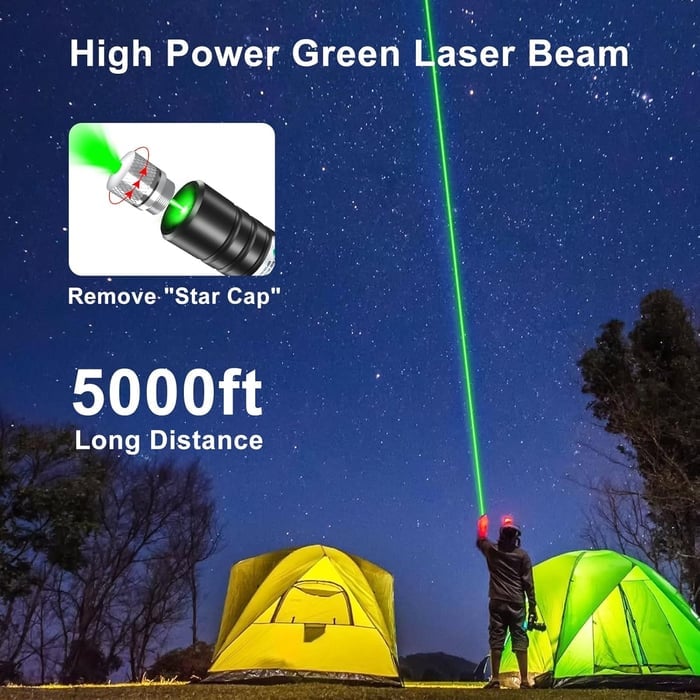BowLift | LuxeBeam Dual-Color Laser Pointer | Precision red and green laser for versatile presentations