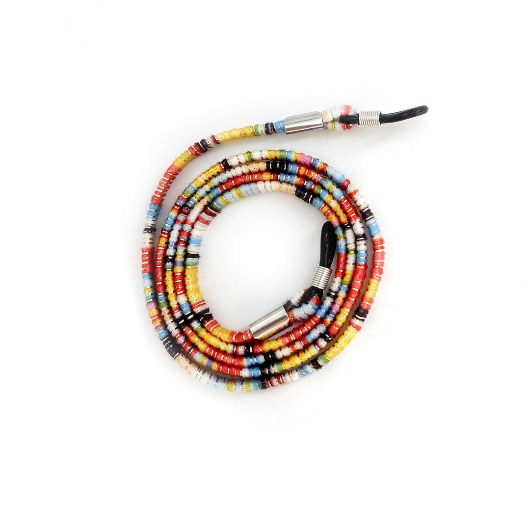 Colorful Beaded Eyewear Strap Bowlift