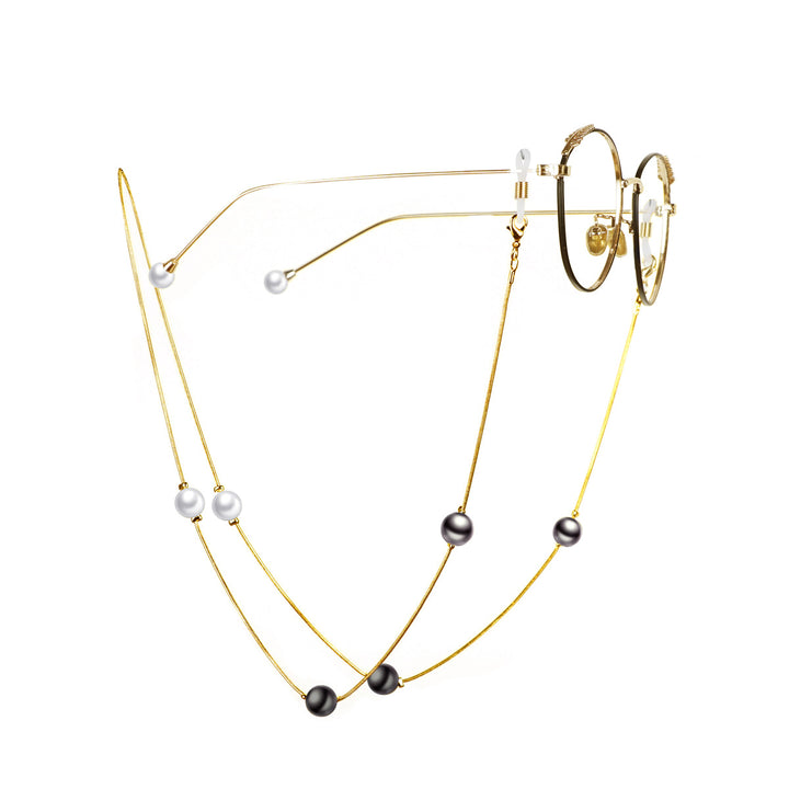 Elegant Double-Strand Eyewear Chain Bowlift