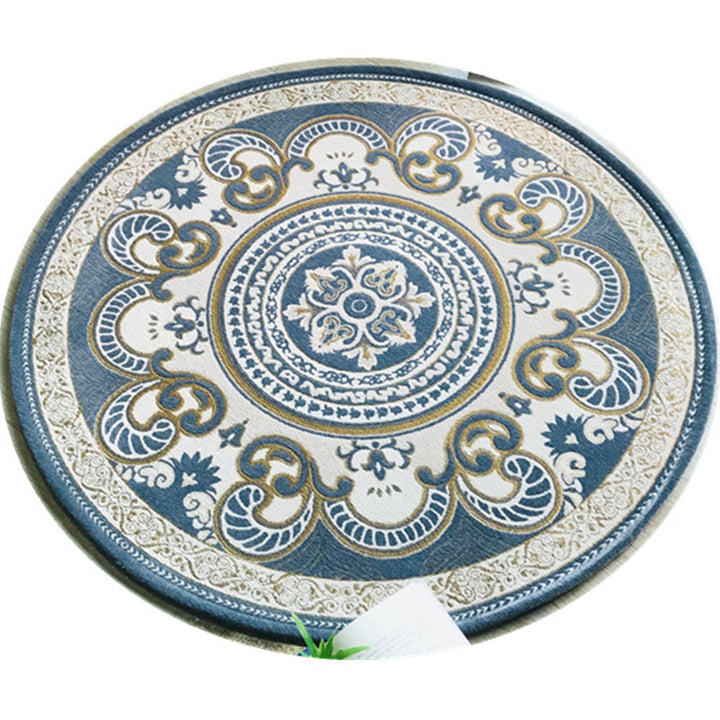 BowLift | Western Living Room Carpet Multicolor Floral Pattern Area Rug Polyester Non-Slip Back Washable Rug