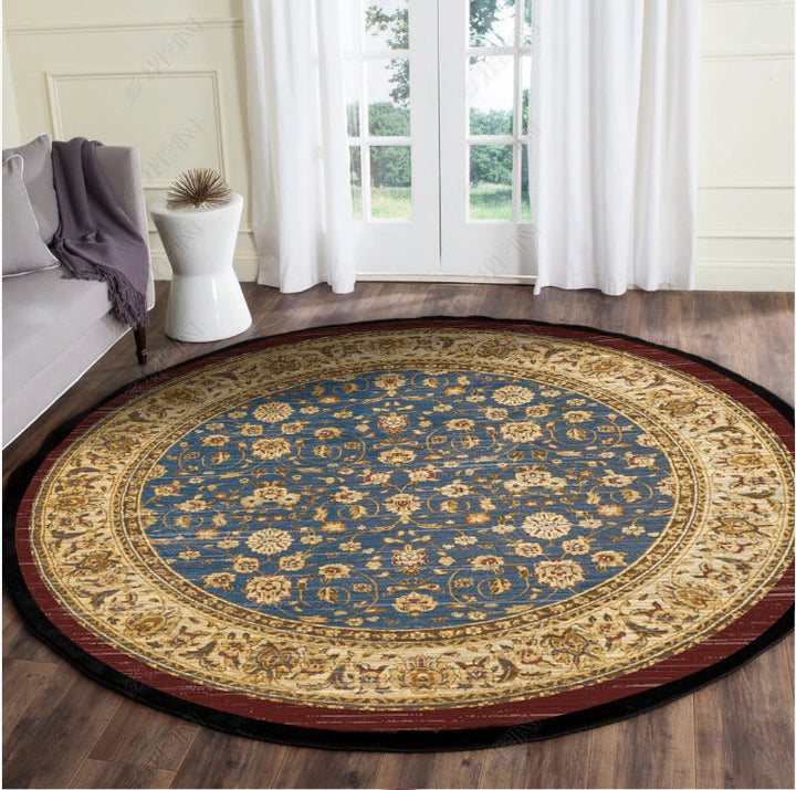 Multicolor Living Room Rug Oriental Tribal Pattern Rug Synthetic Pet-Friendly Easy Care Rug | Bowlift