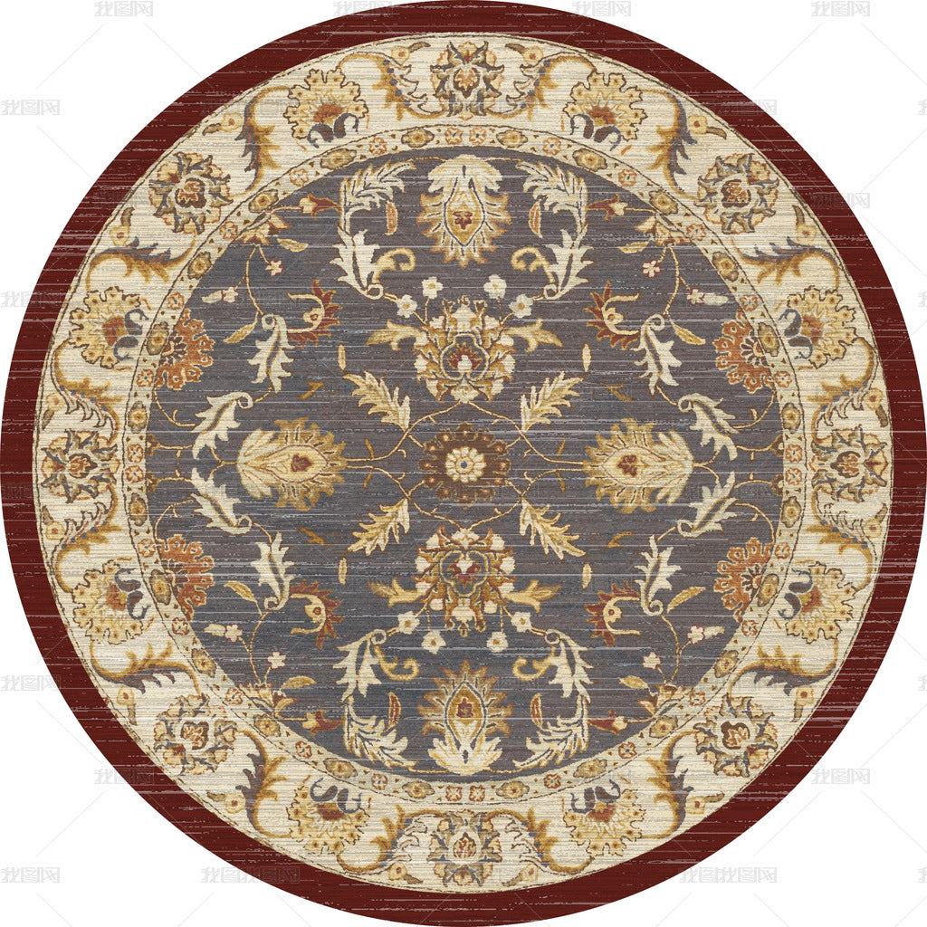 Multicolor Living Room Rug Oriental Tribal Pattern Rug Synthetic Pet-Friendly Easy Care Rug | Bowlift