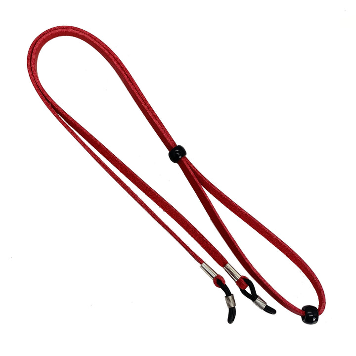 Adjustable Leather Eyewear Retainer Bowlift