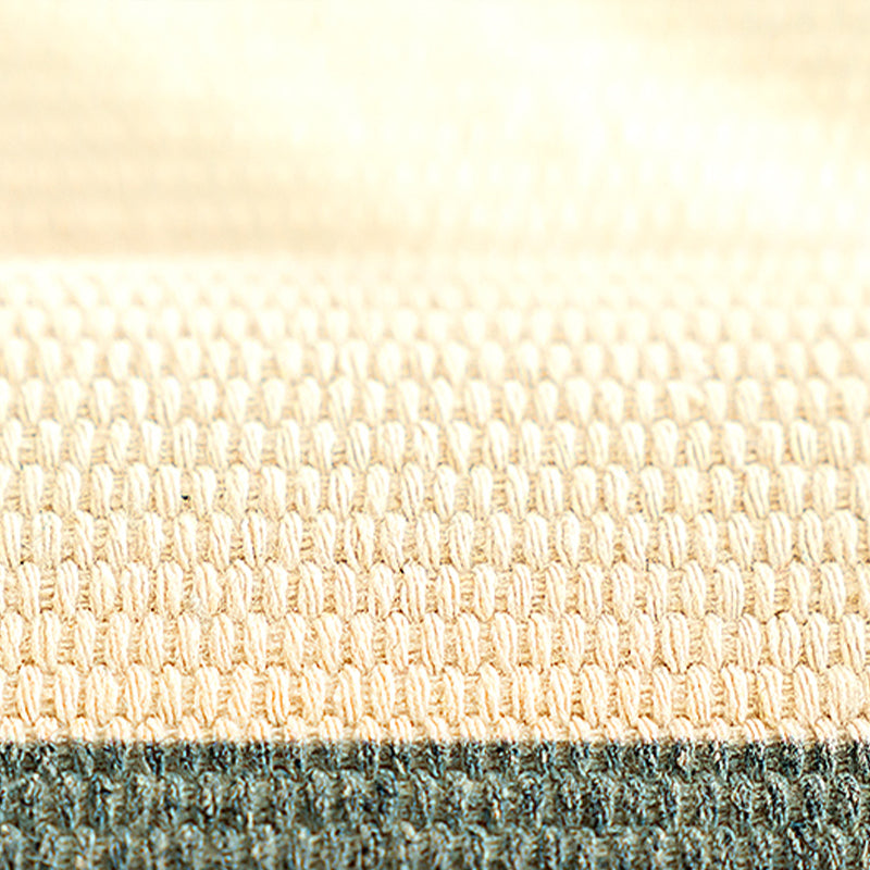 BowLift | Classic living room carpet Colorful geometric printed carpet washable woven rug with tassels
