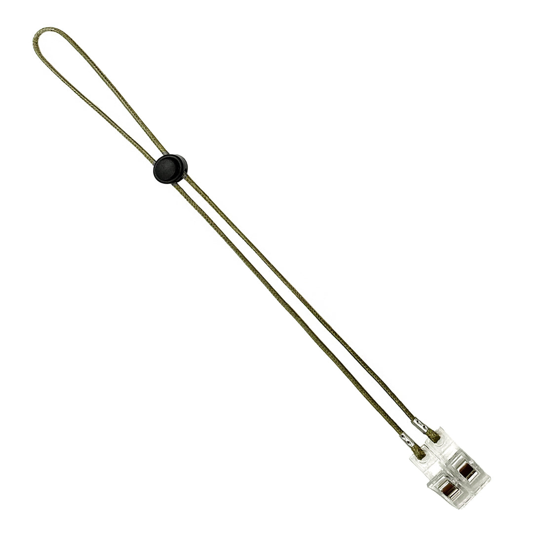 Adjustable Eyewear Retainer with Security Toggle Bowlift