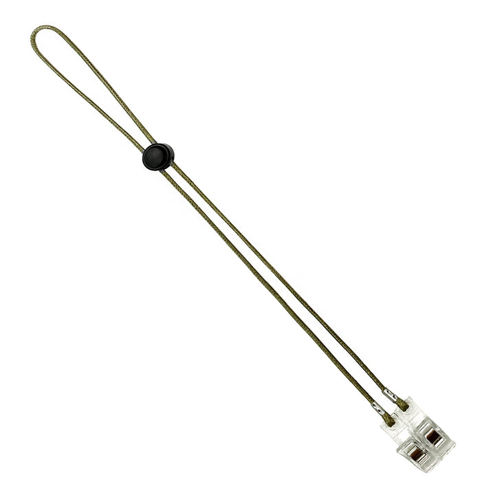 Adjustable Eyewear Retainer with Security Toggle Bowlift