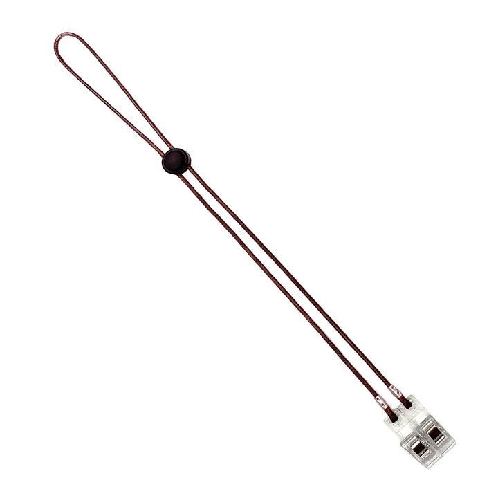Adjustable Eyewear Retainer with Security Toggle Bowlift