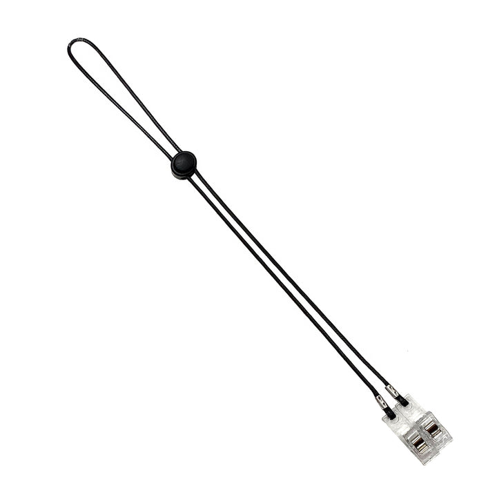Adjustable Eyewear Retainer with Security Toggle Bowlift