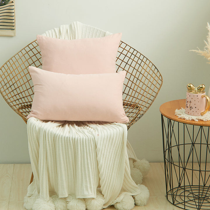 Cozy Faux Fur Decorative Throw Pillow