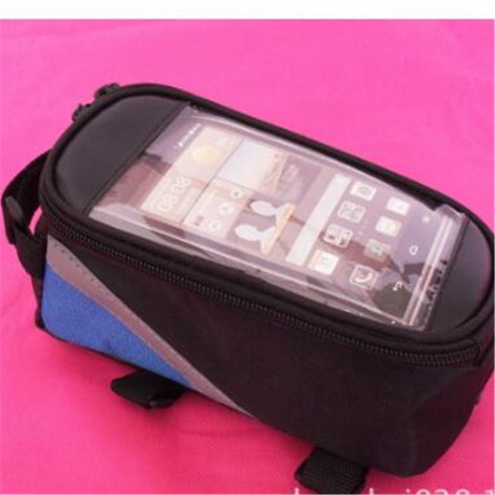 Waterproof Bicycle Handlebar Phone Bag with Touchscreen Window and Reflective Safety Strip Bowlift