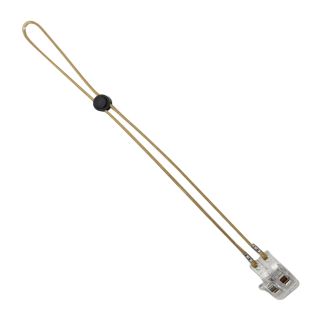 Adjustable Eyewear Retainer with Security Toggle Bowlift