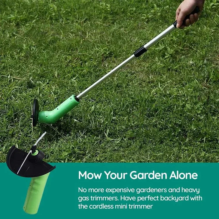 BowLift | Cordless Mini Grass Trimmer – Lightweight Handheld Weed Cutter for Lawn & Garden