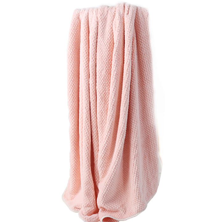 Textured Knit Bath Towel Bowlift