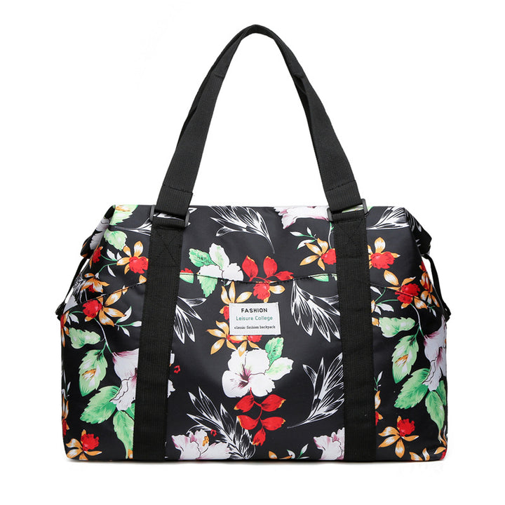 Floral Printed Weekender Bag Bowlift