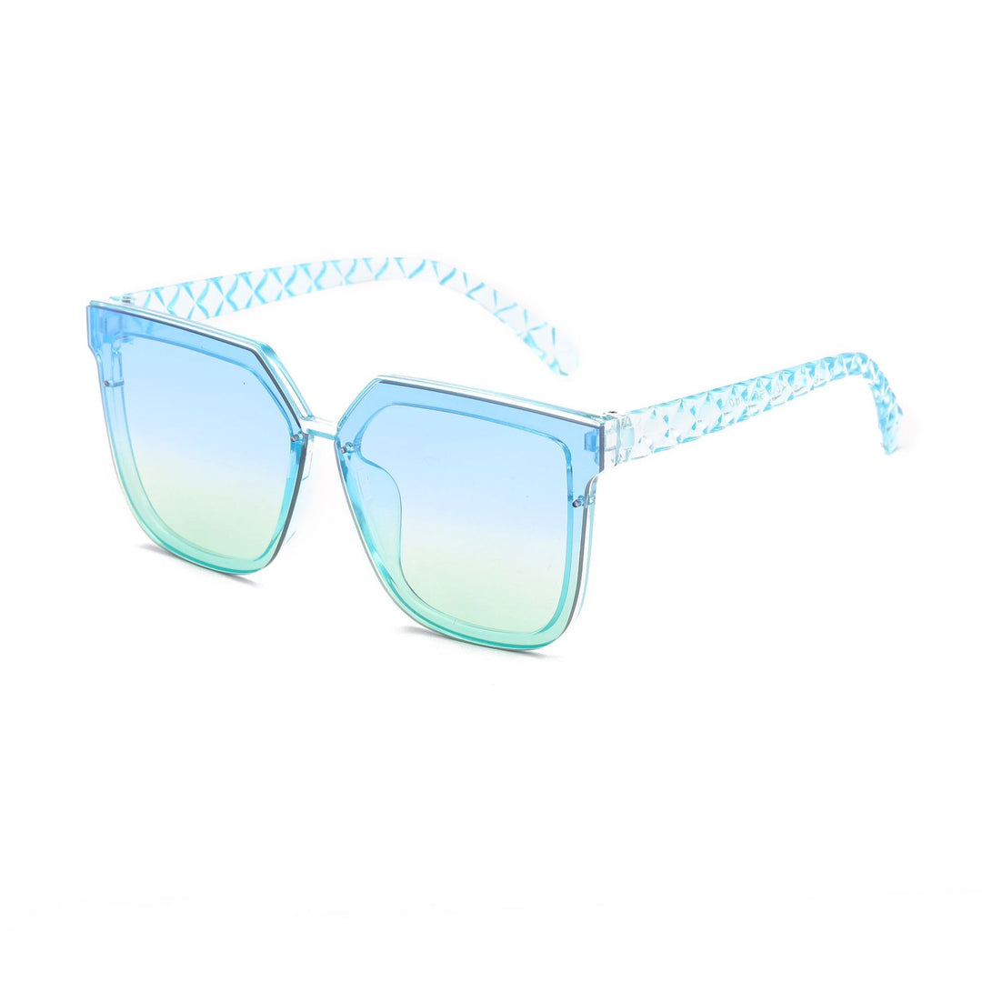Women's fashionable sunglasses with innovative polygonal design Bowlift