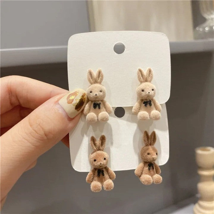 BowLift | Happy Bear Plush Bear Earrings