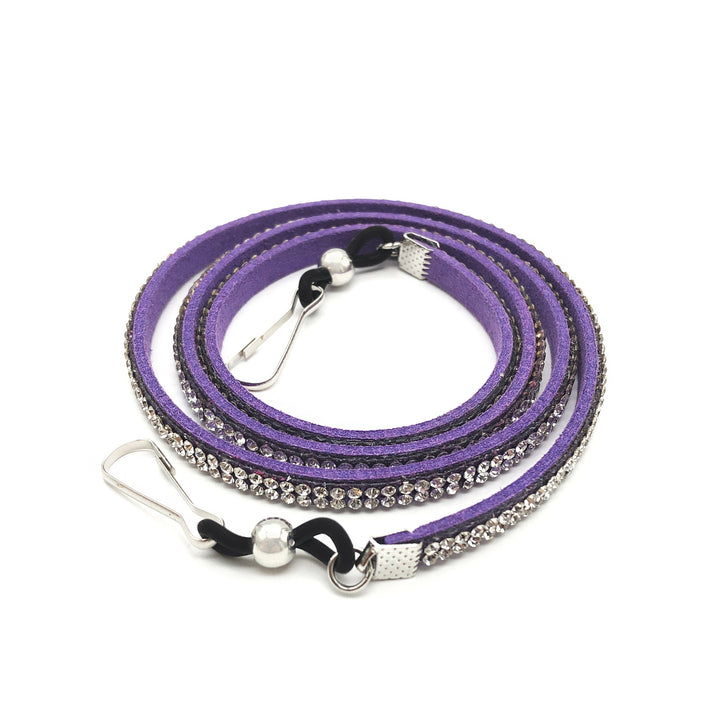 Rhinestone-Embellished Dog Leash Bowlift