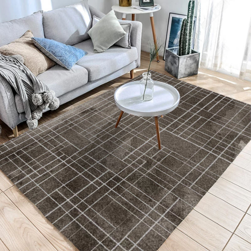 BowLift | Southwest Geo Pattern Rug Multicolored Polyester Area Rug Easy Care Pet Friendly Washable Area Rug for Rooms