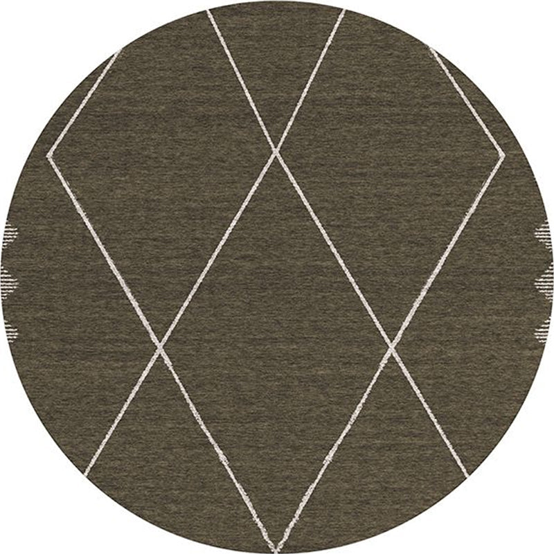 BowLift | Southwest Bedroom Rug Multicolored Geometric Pattern Indoor Rug Polyester Non-Slip Back Pet-Friendly Area Rug
