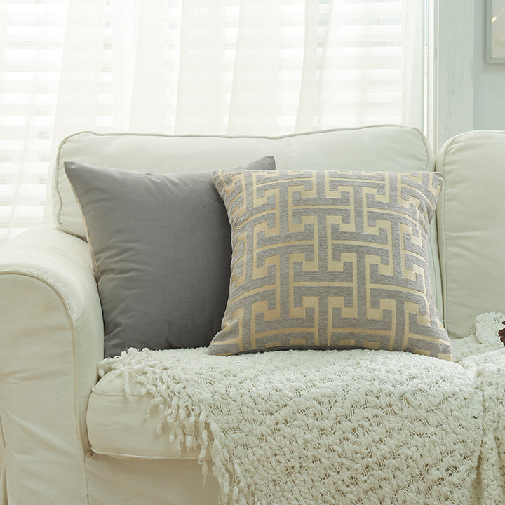 Decorative Geometric Cushion