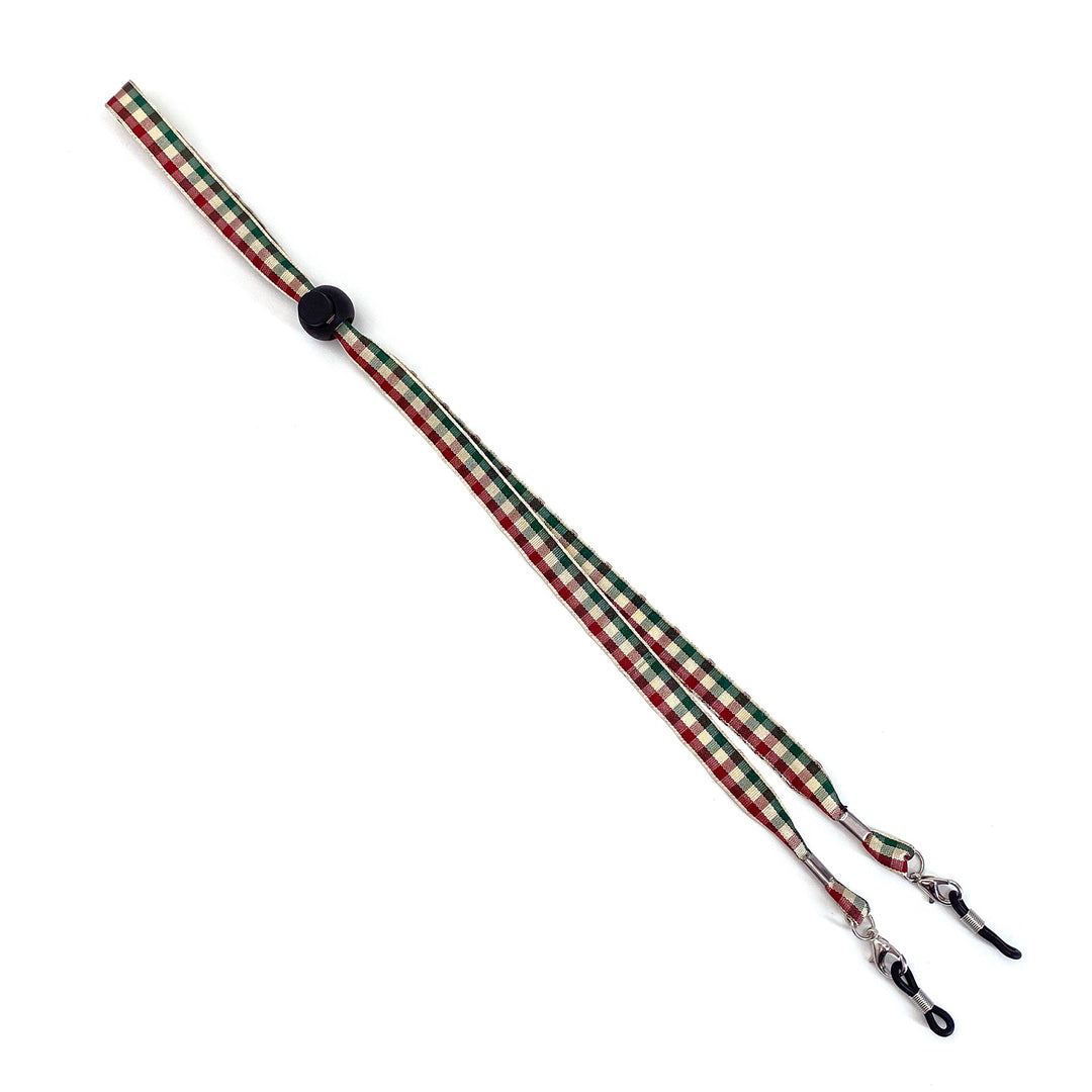 Stylish Plaid Eyewear Holder Bowlift