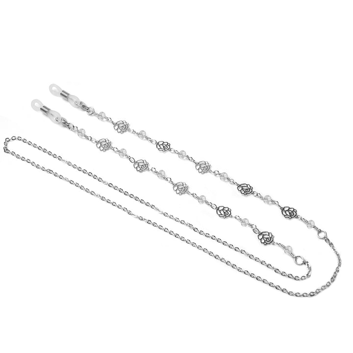 Decorative Floral Eyewear Chain Bowlift