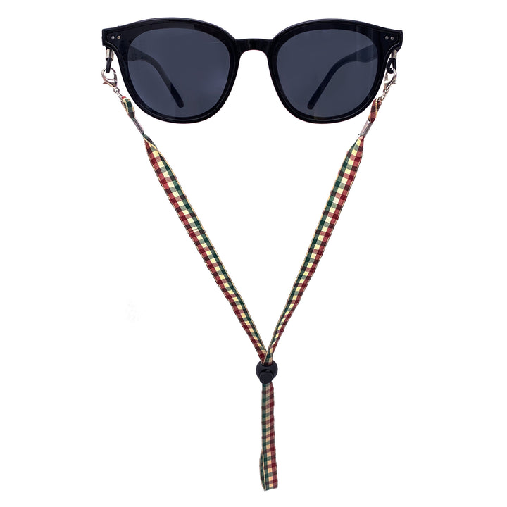 Stylish Plaid Eyewear Holder Bowlift
