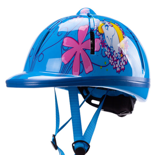 Children's Fun Unicorn Design Safety Helmet Bowlift