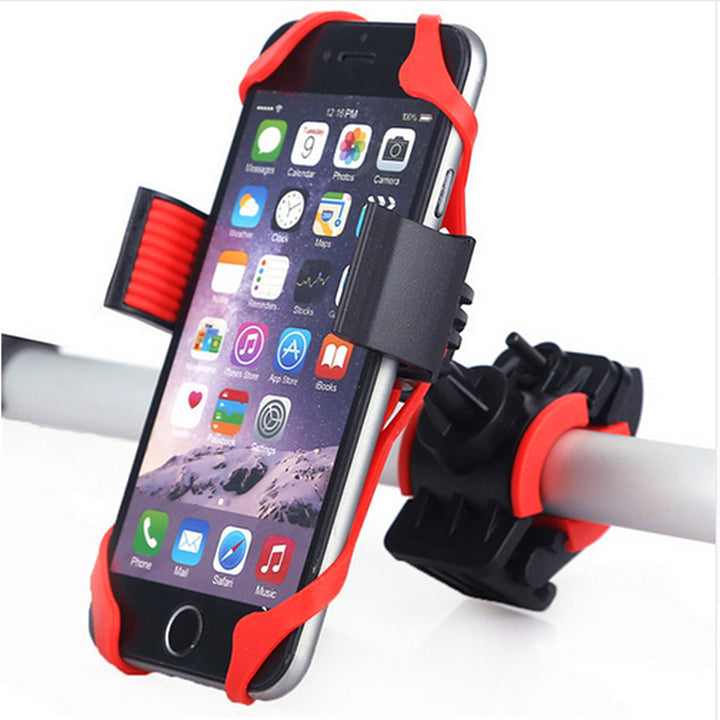 adjustable universal handlebar smartphone mount with anti slip silicone straps Bowlift