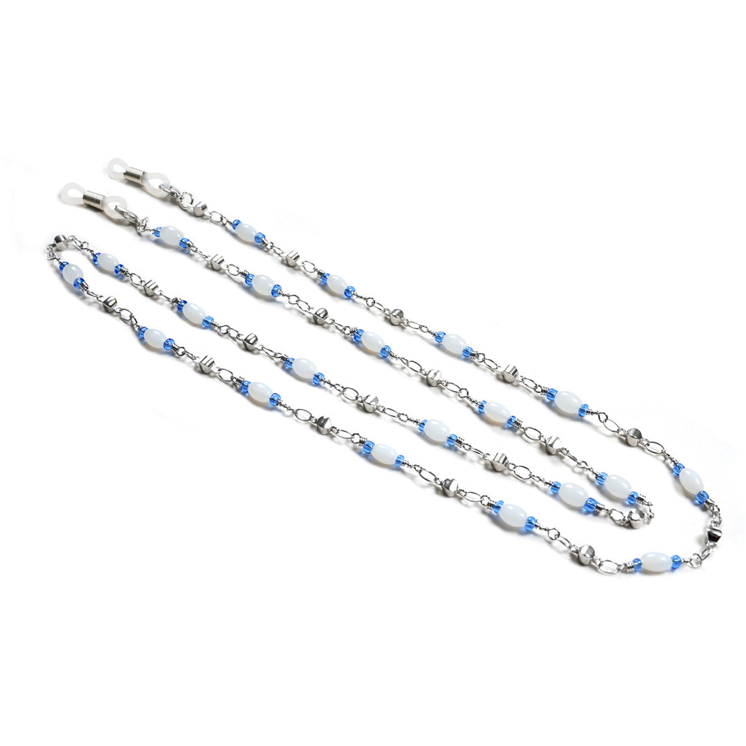 Chic Beaded Eyewear Chain Bowlift