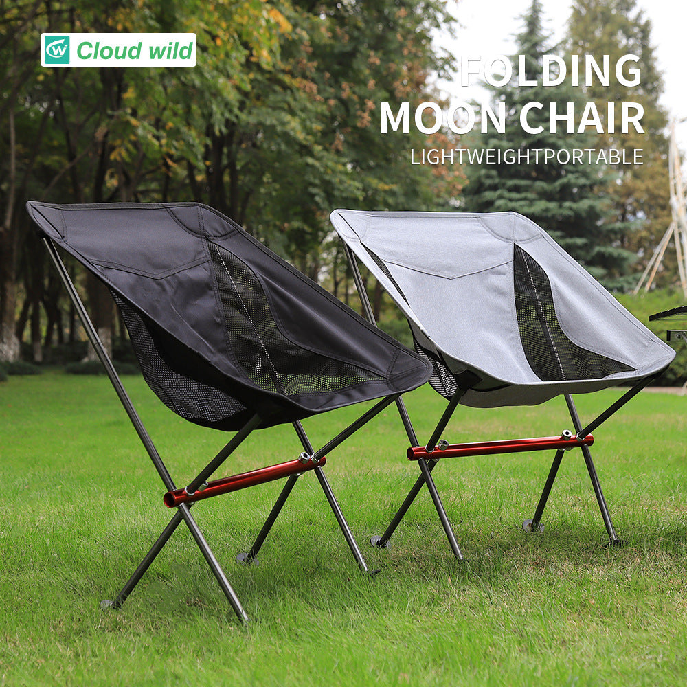 Light Camping Chair With Stable Aluminium Structure By Bowlift