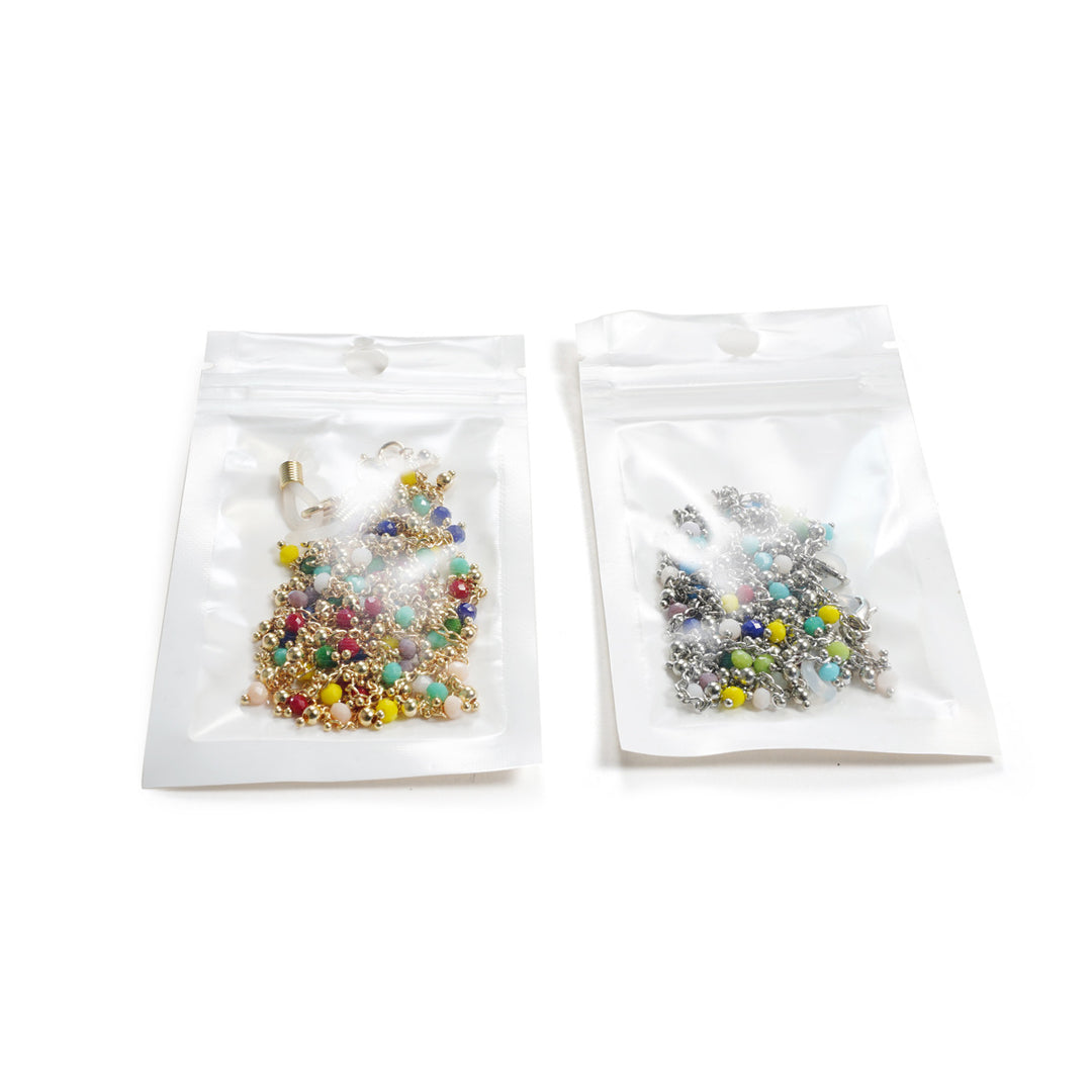 Colorful Beaded Eyewear Retainer Chain Bowlift