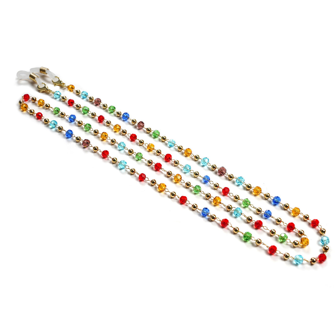 Crystal Beaded Eyewear Chain Bowlift