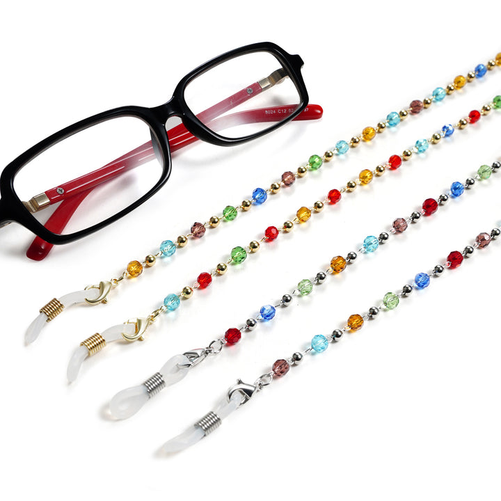 Crystal Beaded Eyewear Chain Bowlift