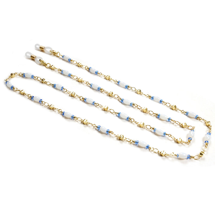 Chic Beaded Eyewear Chain Bowlift