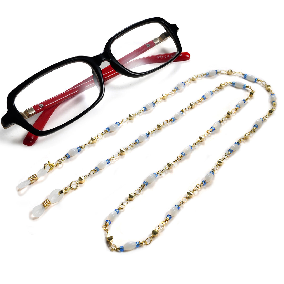 Chic Beaded Eyewear Chain Bowlift