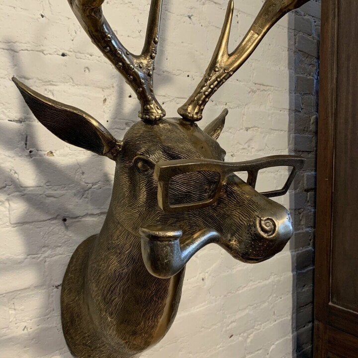 BowLift | ArtBeest Animal Head Wall Decor – Hand-Painted Playful Figures Made of Resin
