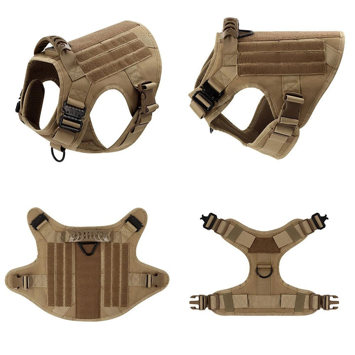 BowLift | KrachtGrip Dog Harness – Adjustable Tactical Harness for Training & Walks