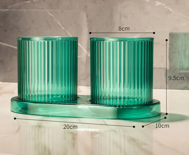 ColorSip HomeCup – Colorful Anti-Drop Bathroom Cup Bowlift